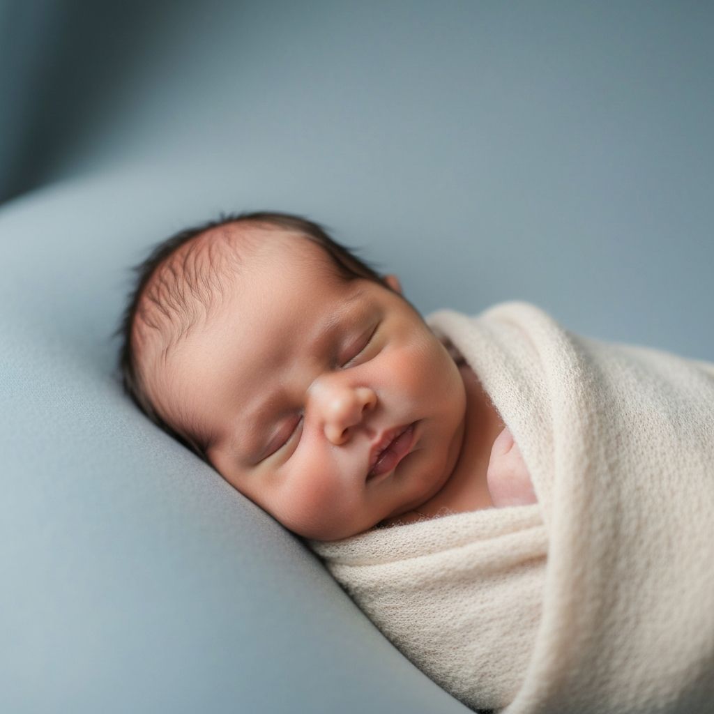 Sleeping newborn